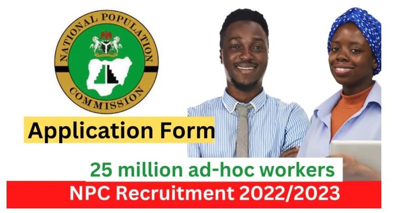 APPLY Now: NPC Recruitment for Census 2023