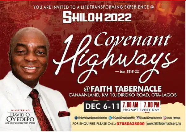 See All Shiloh 2022 Viewing Centres [#Shiloh2022]