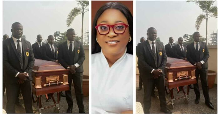 Photos: Slain Lawyer, Bolanle Raheem Buried in Lagos Amid Tears