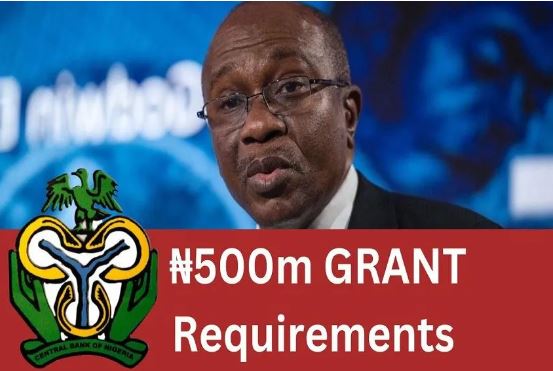 CBN N500M Grant 2023 Requirements And Application