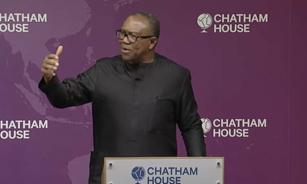 Peter Obi Chatham House Speech: Watch Full Peter Obi Chatham House Video