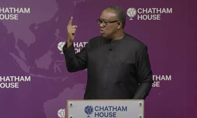 Peter Obi Speaks At Chatham House On Structure, Power, Biafra Agitation, Corruption [Video]