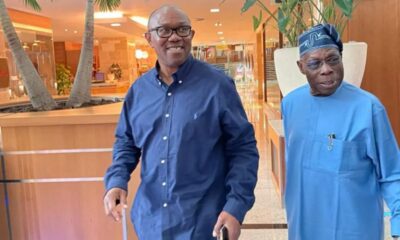 BREAKING: Former President Obasanjo Endorses Peter Obi For 2023 Presidency