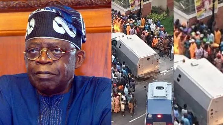 VIDEO: Bullion Van Sighted At Tinubu’s House in 2019 Missed Its Way - APC