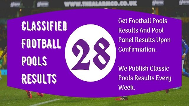 Week 28 Pool Result 2023 For Saturday 14th January 2023 – Pool Agent