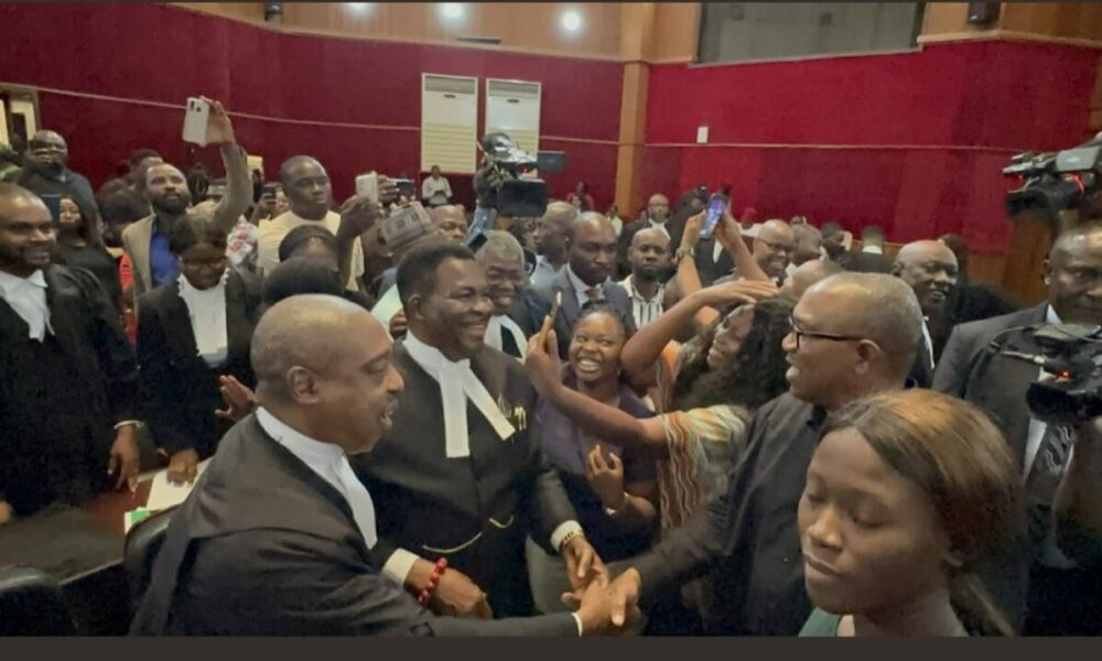 JUST IN: Peter Obi Arrives Appeal Court in Abuja Ahead of Judgment [Video]