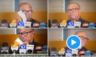 BREAKING: Peter Obi Weeps On Live TV Over 2023 Election Results [Video]