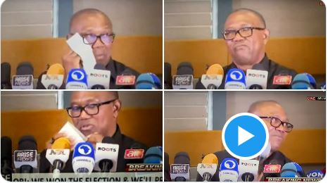 BREAKING: Peter Obi Weeps On Live TV Over 2023 Election Results [Video]