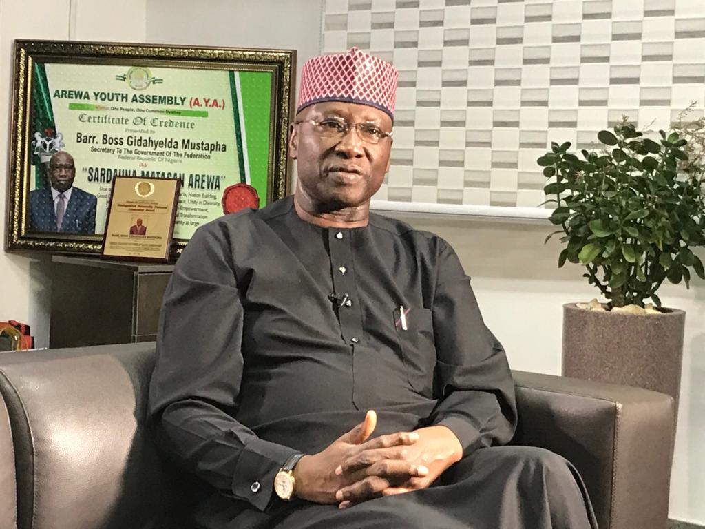 BREAKING: Secretary To Government of The Federation, Boss Mustapha Suspended Indefinitely