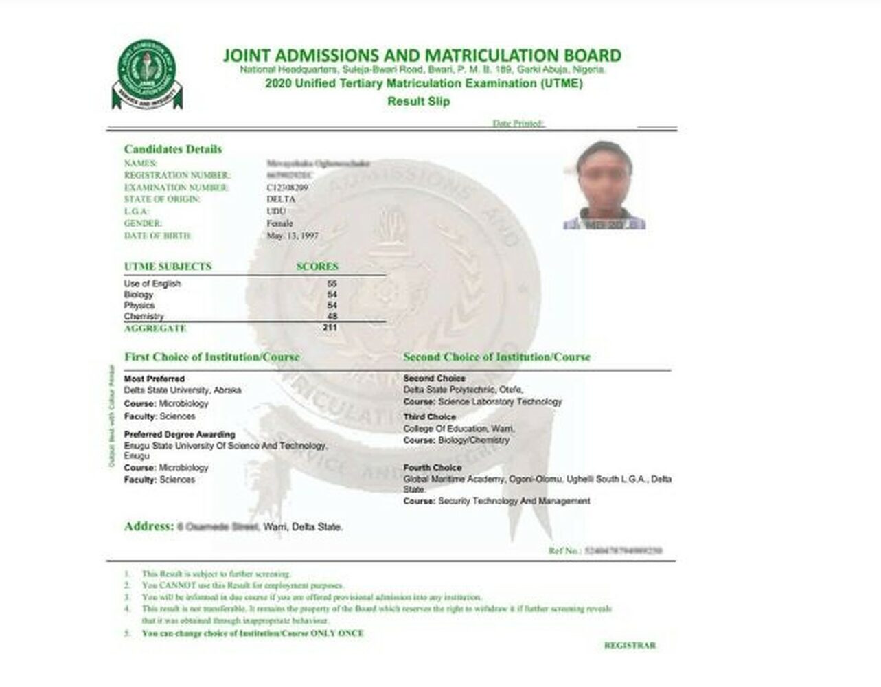 JAMB Result Checker 2024 Portal Login JAMB Website