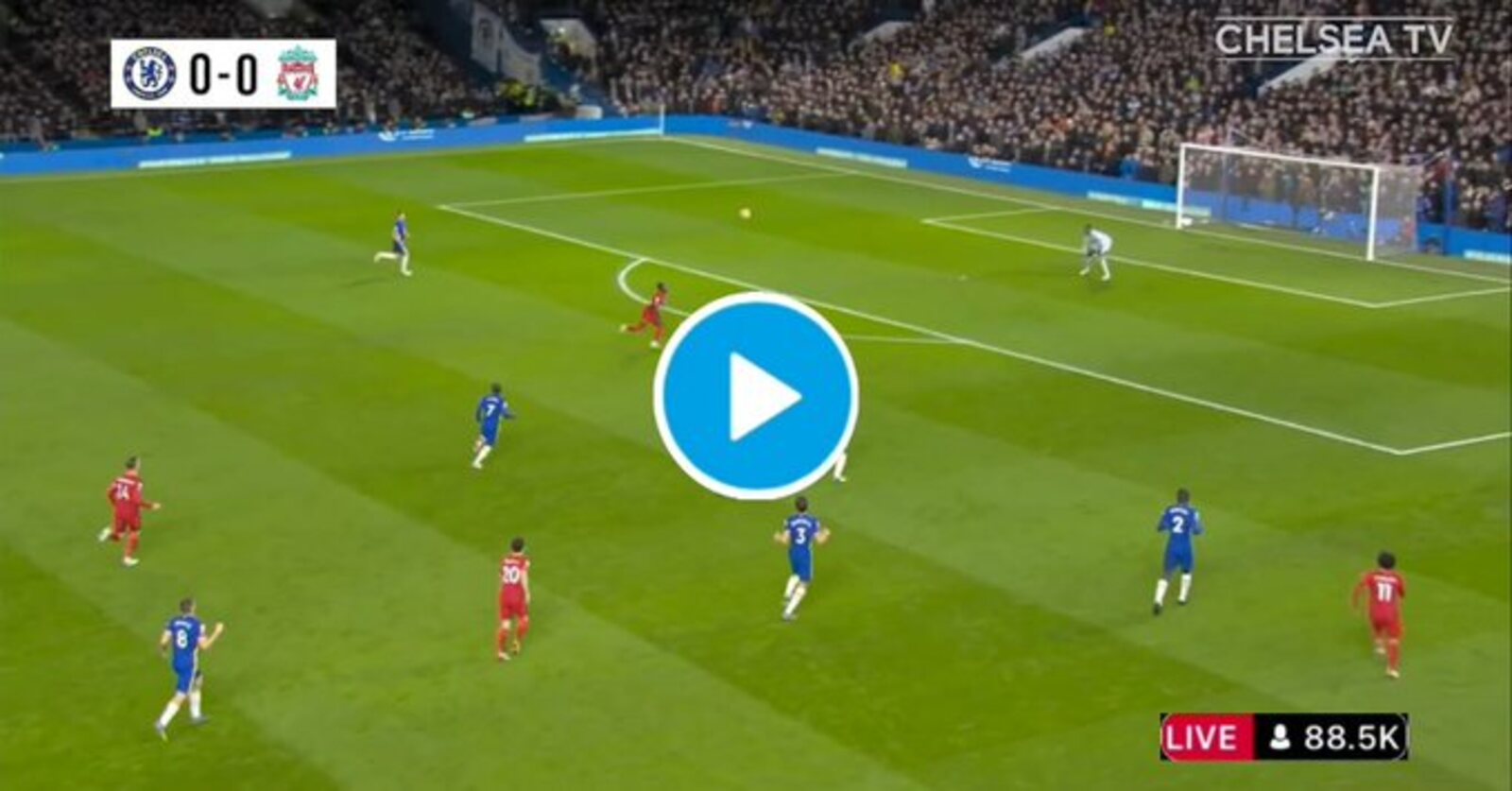 #CHELIV Live: Watch Chelsea vs Liverpool Livestream Here