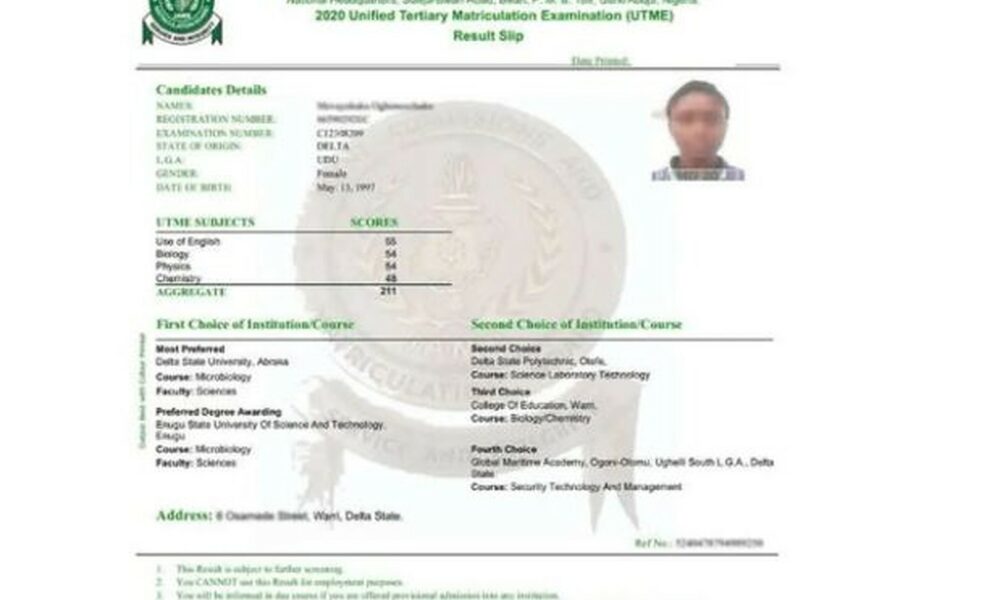 Jamb result checker: See Jamb result checker portal login for 2023 UTME results