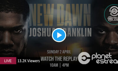 #JoshuaFranklin: Watch Anthony Joshua vs Franklin Livestream Here