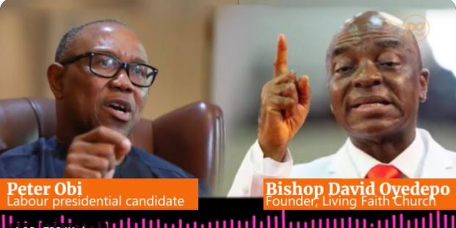 Peter Obi Personally Reacts To Leaked Phone Call With Bishop Oyedepo