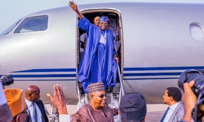 VIDEO: Finally, Bola Tinubu Returns To Nigeria