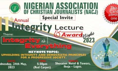 Akmodel MD Abdulhakeem Odegade, Favour Benson, Others Grace NACJ2023 Award Night