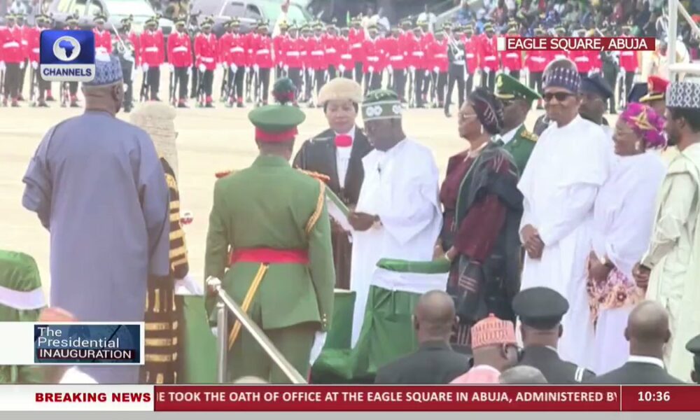 BREAKING: Bola Tinubu Sworn In As Nigeria’s President [Video]
