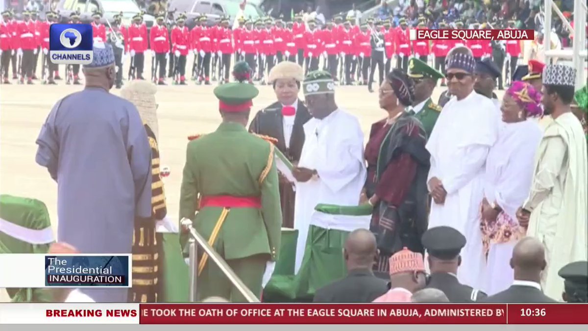 BREAKING: Bola Tinubu Sworn In As Nigeria’s President [Video]