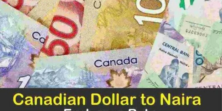 Canadian Dollar To Naira Black Market Today 7th March 2025