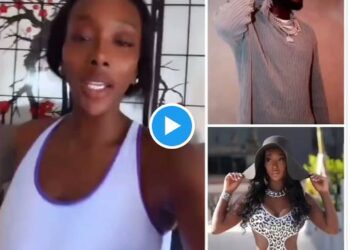 Watch Davido’s American Girlfriend, Anita Brown Live Pregnancy Test On IG [Video]