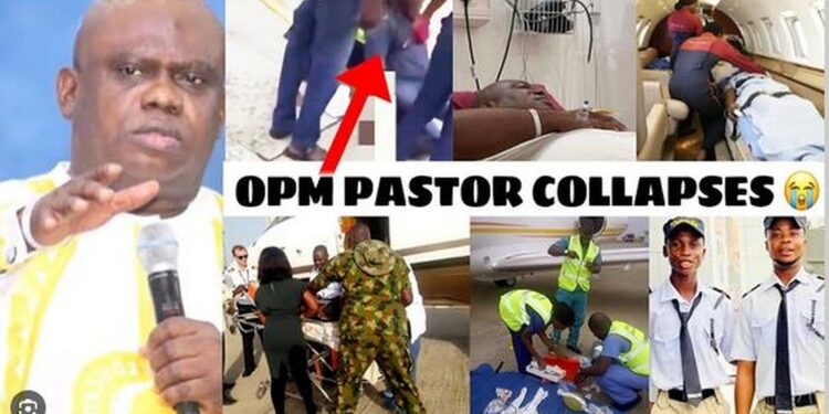 Watch Moment OPM Founder Apostle Chibuzor Chinyere Collapsed At The Airport [Video]