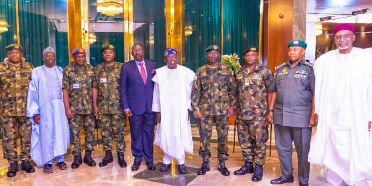 President Tinubu Sacks All Service Chiefs, Announces Replacements [Full List]