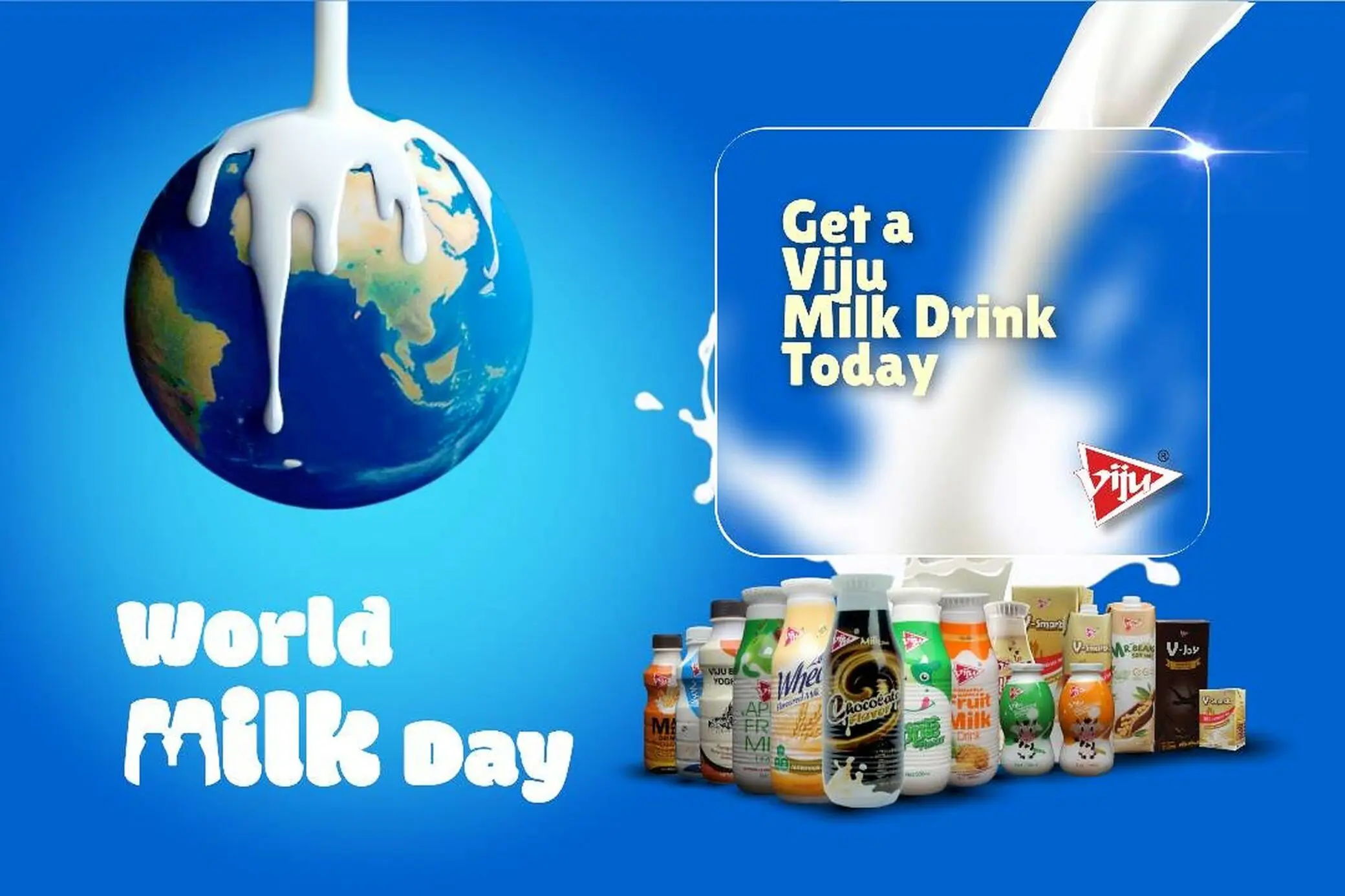 Viju Milk Drink Exemplifies Spirit of World Milk Day By Promoting Consumption of Milk