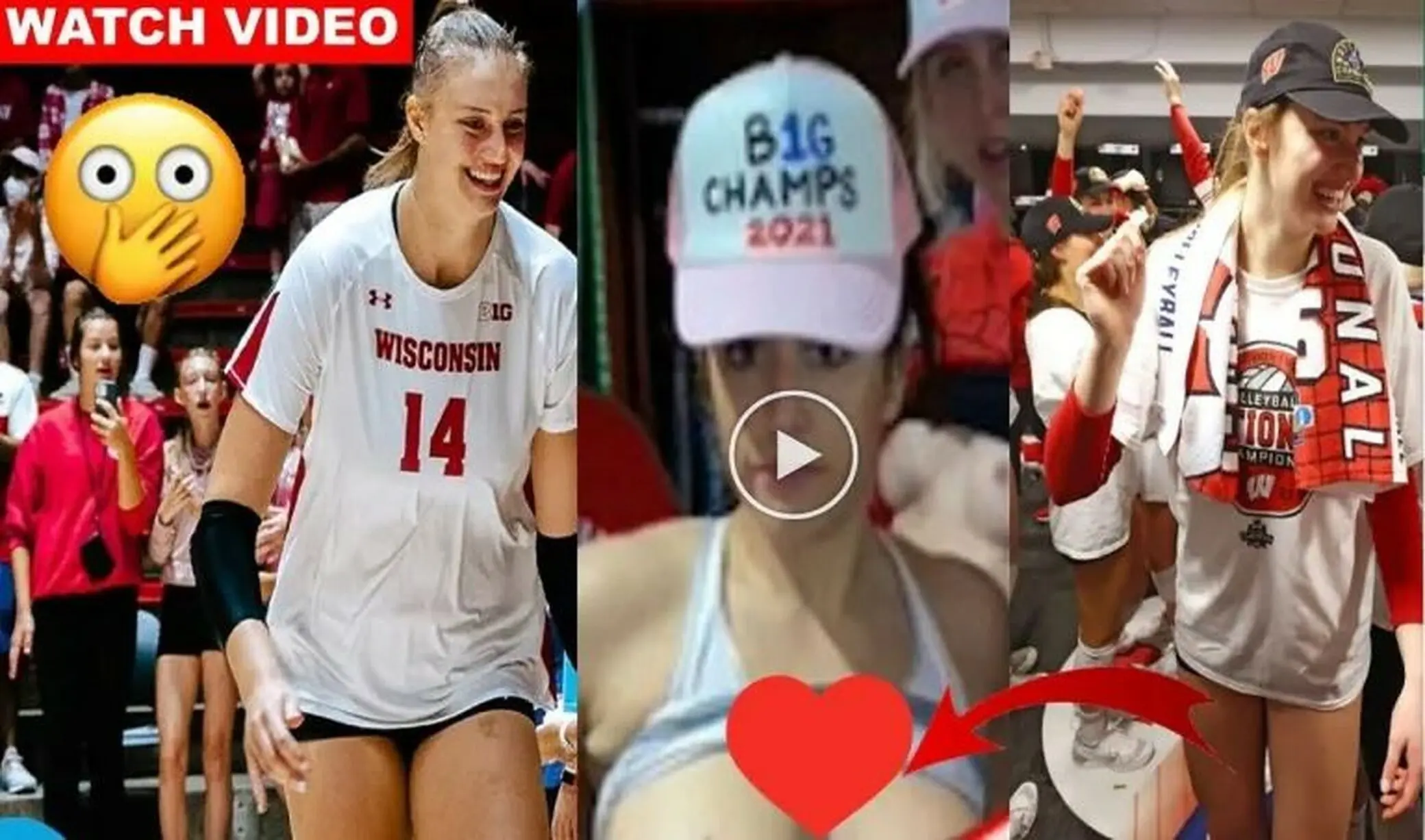 Wisconsin Volleyball Locker Room Videos Resurface (Watch)
