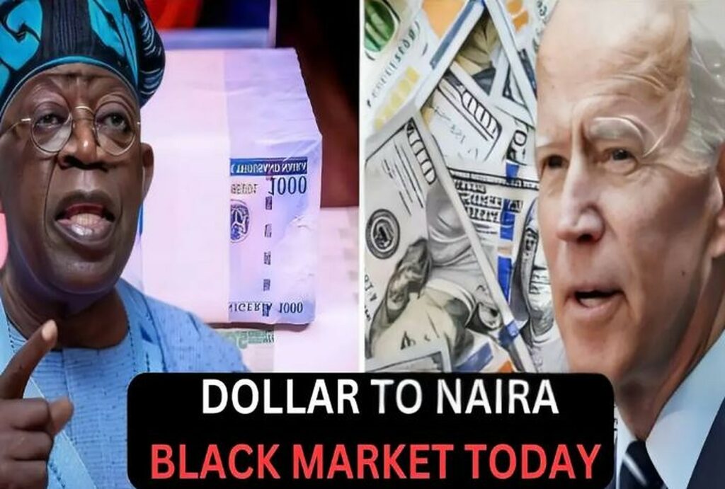 Black market dollar to naira today 24th April 2024
