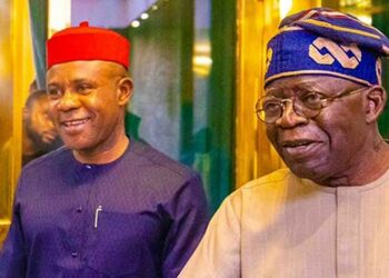 JUST IN: President Tinubu in Closed Door Meeting With Enugu Governor in Aso Rock