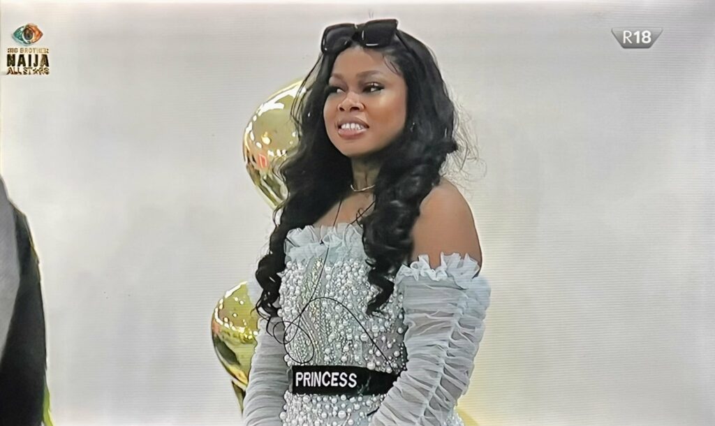 JUST IN: Princess Becomes First BBNaija All Stars Housemate To Be Evicted [Video]