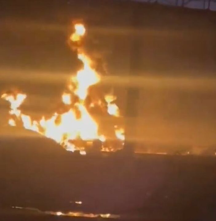 BREAKING: Petrol Tanker Explodes On Lagos-Ibadan Expressway (Video)