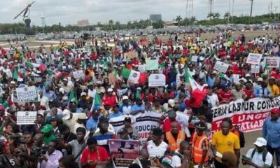 BREAKING: Tension As Labour Unions Shut Down Abuja Airport