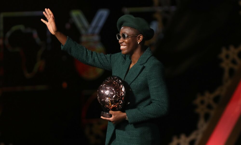 Nigeria’s Asisat Oshoala Crowned 2023 CAF Female Footballer of The Year