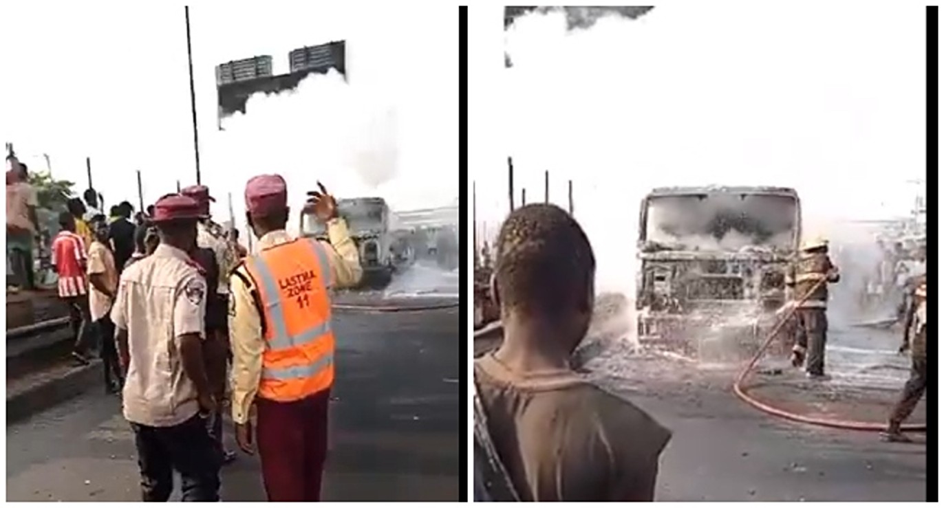 BREAKING: Fuel Tanker Explodes at Ojota Lagos [Video]