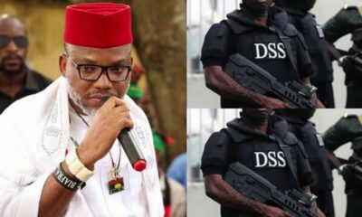 BREAKING: Heavily Armed DSS Officials Take Over Supreme Court Ahead Judgment On Nnamdi Kanu