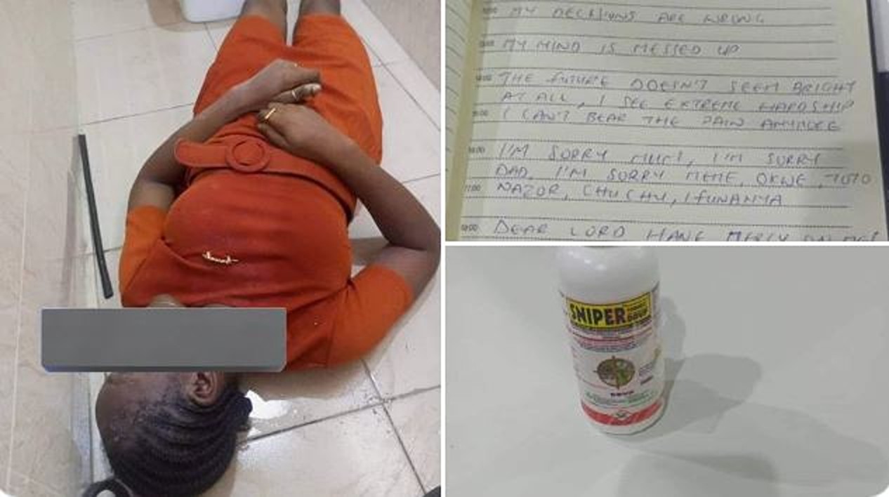 Globus Bank Staff Commits Suicide With Sniper Over Hardship, Leaves Note [Photos]