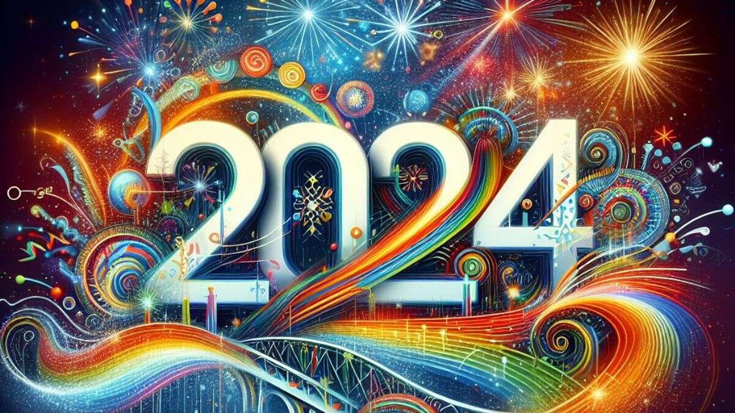 New Year Drawing 2024 Image To U