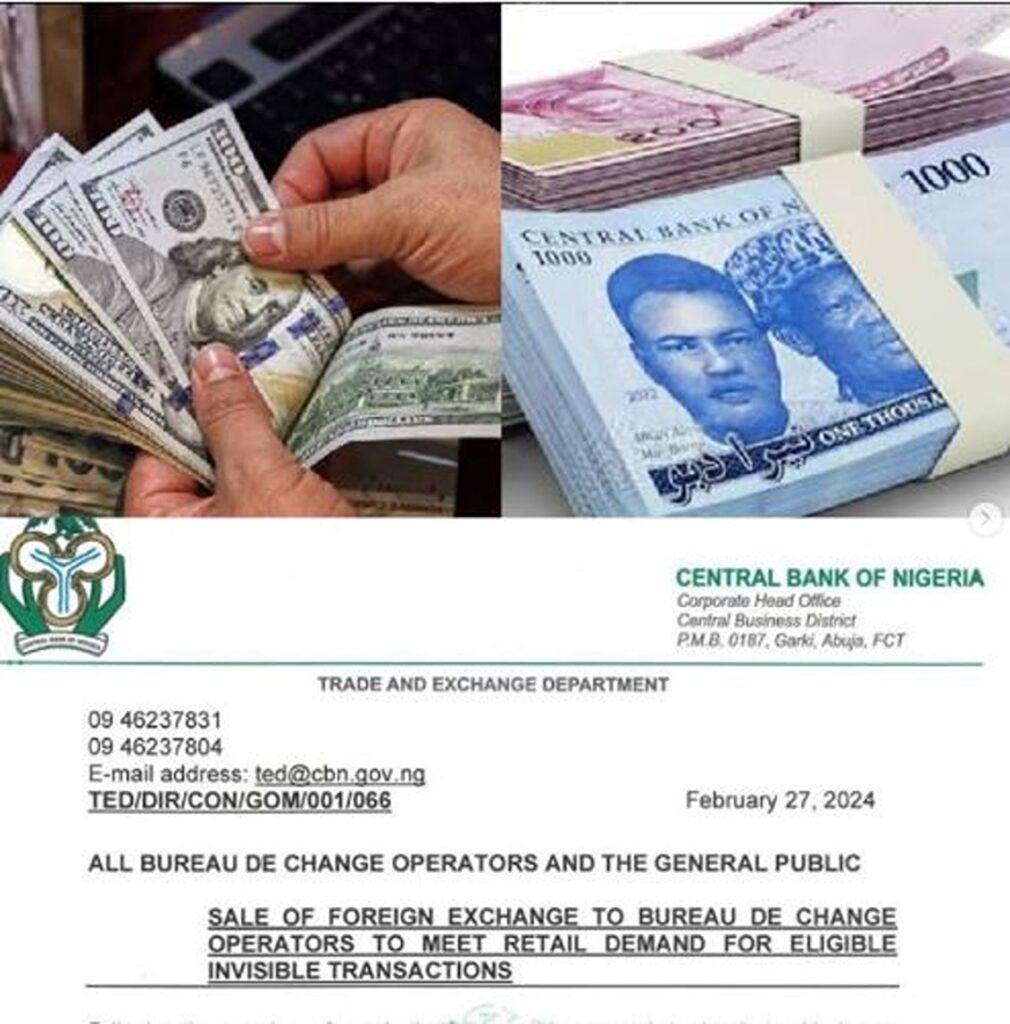 Aboki dollar to naira today black market 4th April 2024