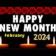 100+ Happy New Month Messages February 2024, Prayers and Quotes for All