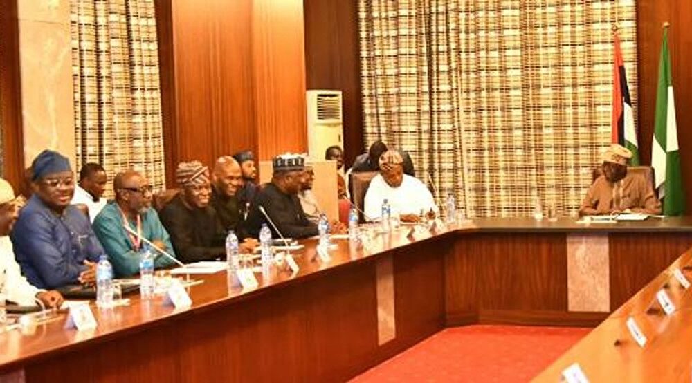 BREAKING: President Tinubu Holds Crucial Meeting With Dangote, Elumelu, Other Top CEOs