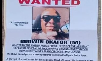 Nigeria Police Declares Godwin Onyebuchi Okafor Wanted for Attempted Murder