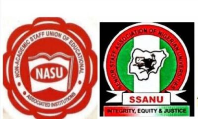 BREAKING: SSANU and NASU Declare 7-day Warning Strike, See Why