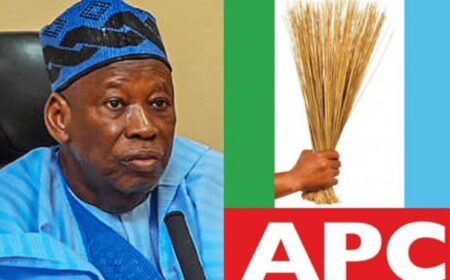 BREAKING: APC National Chairman Ganduje’s Suspension Affirmed By The Court
