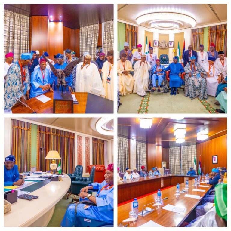 What President Tinubu Discussed With Afenifere Leaders In Aso Rock