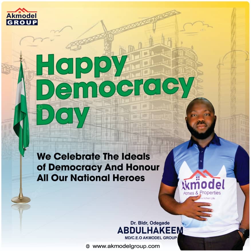 Akmodel Group MD Sends Goodwill Message On Democracy Day, Graces South West Advancement Awards