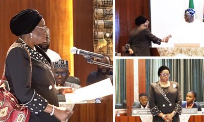 President Tinubu Swears in Kudirat Kekere-Ekun As Acting CJN