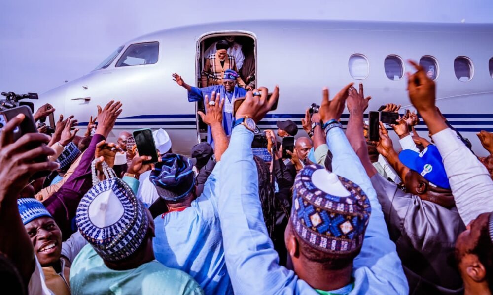 President Tinubu Returns from France, To Swear in New Chief Justice of Nigeria