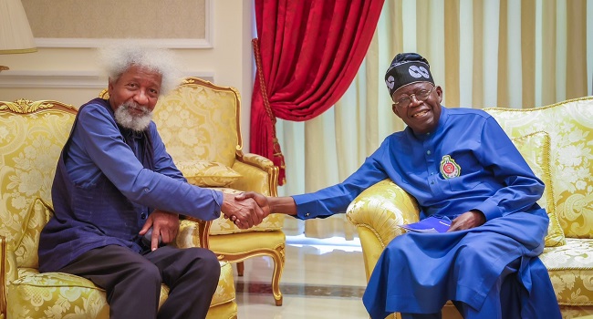 Wole Soyinka Knocks President Tinubu Over Nationwide Speech Amid Hunger Protest