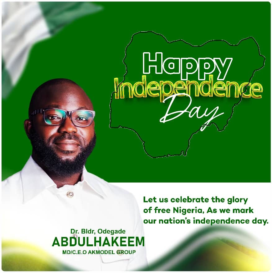 Nigeria At 64: Akmodel MD Felicitates With Nigeria On Independence Day